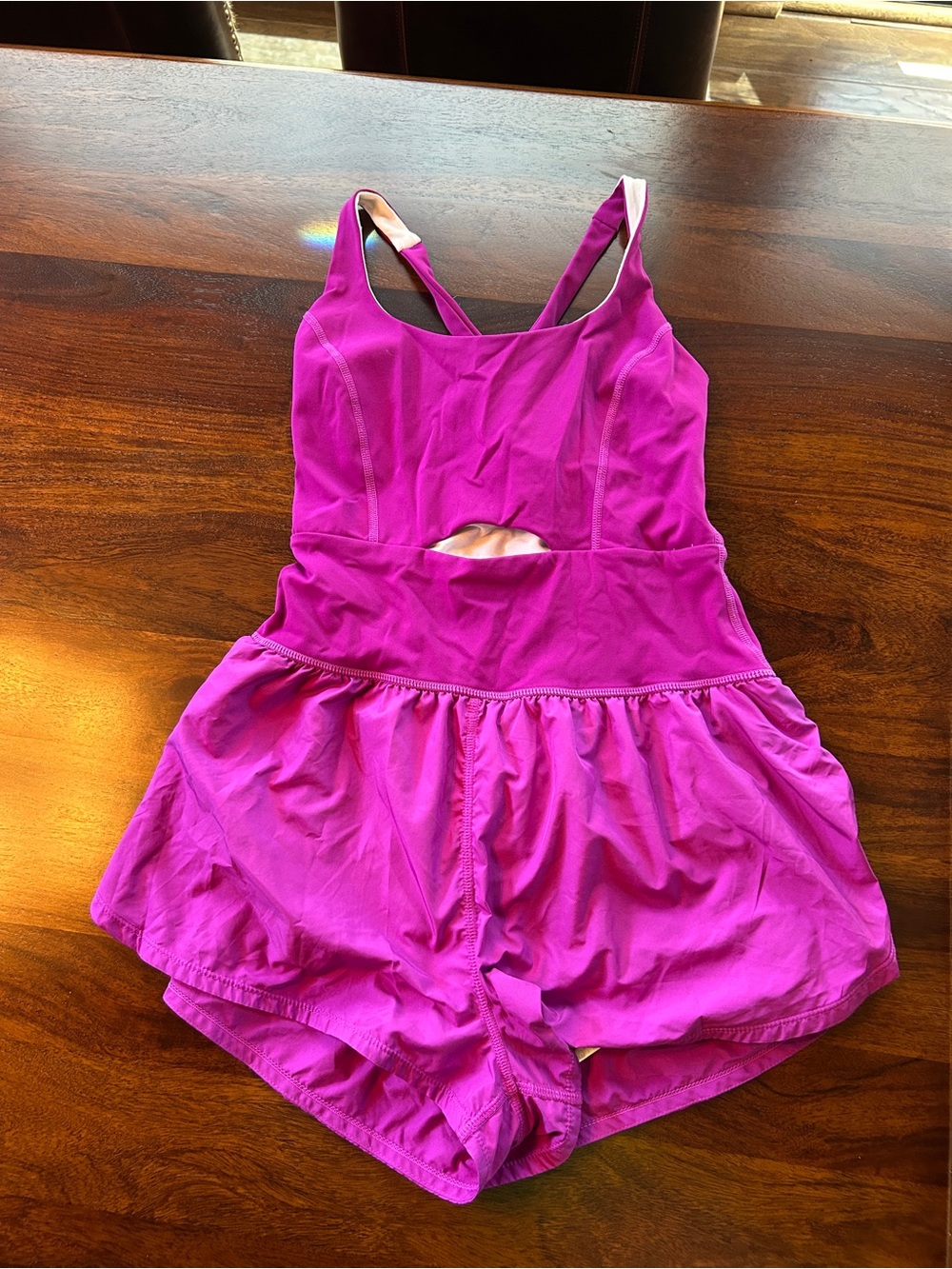 Free People Magenta Pink Romper Tank